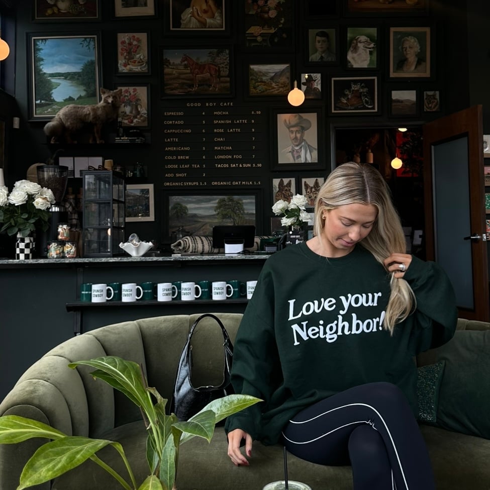 Image of FOREST GREEN SWEATSHIRT