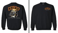 Image 1 of Arias "Pure Power" 8.3L Black Hemi Crew Neck Sweatshirt