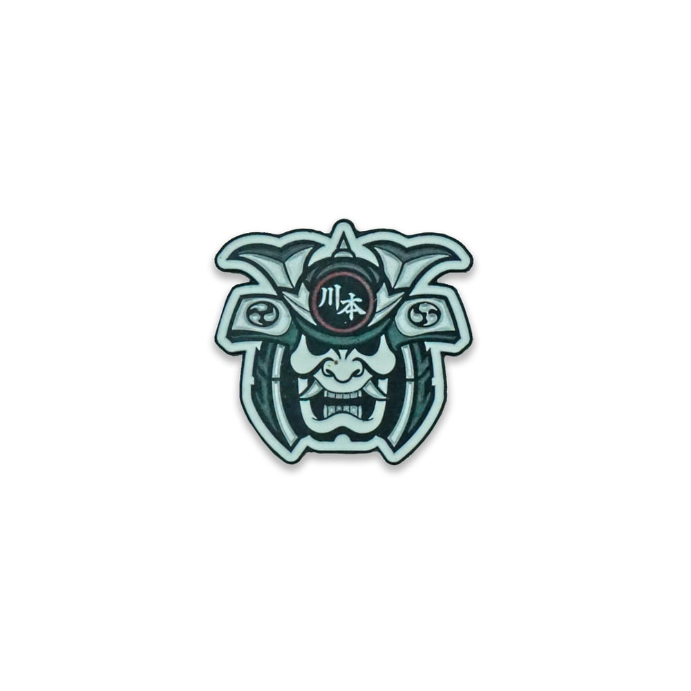 Kawamoto Samurai PNW enamel pin