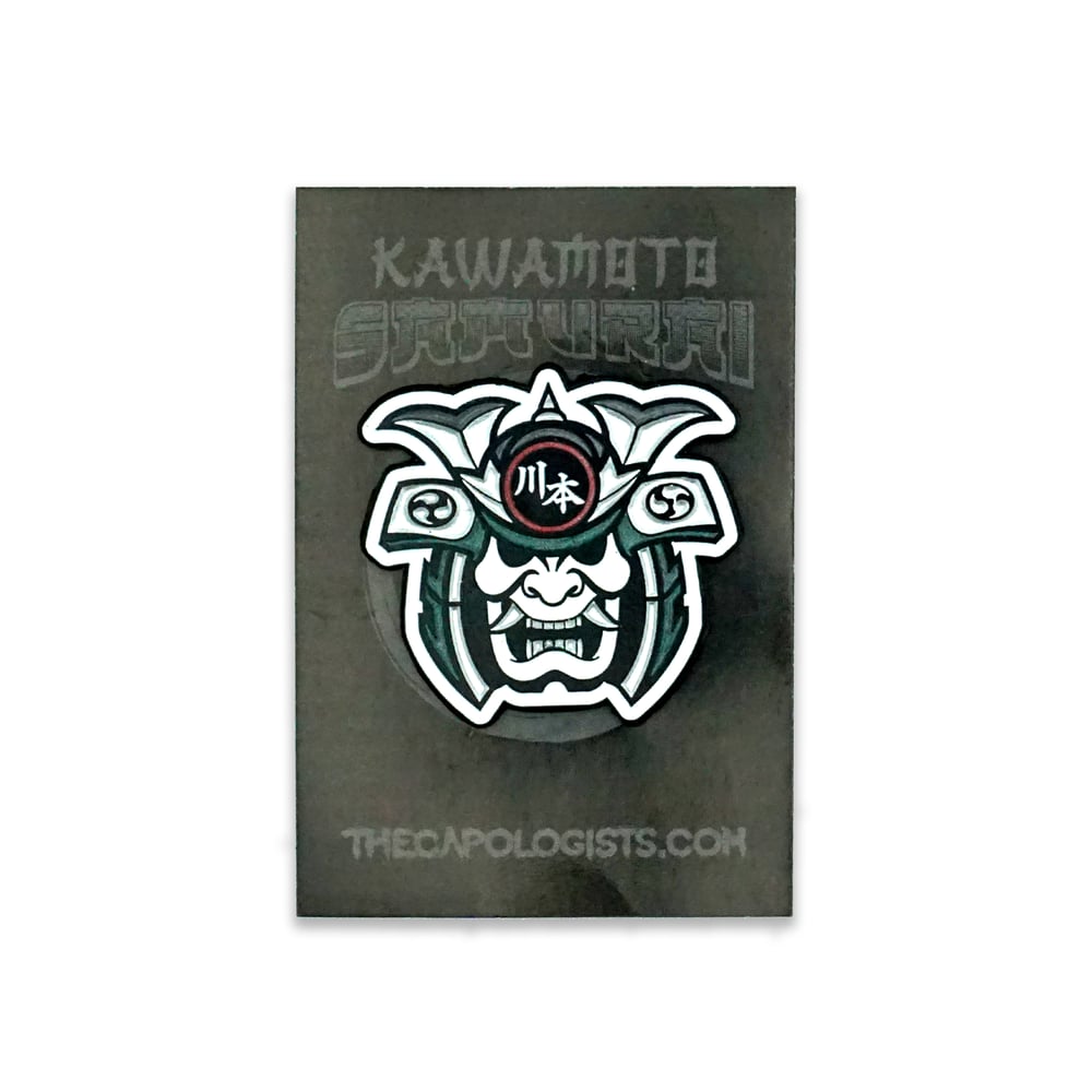 Kawamoto Samurai PNW enamel pin