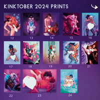 Image 1 of INDIVIDUAL PRINTS FORM KINKTOBER 2024