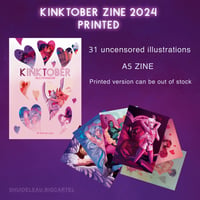 PRINTED KINKTOBER ZINE 2024