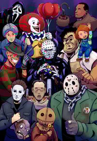 Slashers Night Out • Francisco Salinas • We Shall Be Monsters