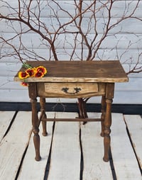 Wooden table brown