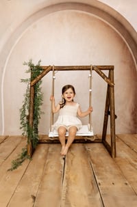 Image 3 of Wooden props swing 1-5 years