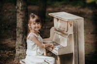 Image 3 of set - piano + sheet music + stool