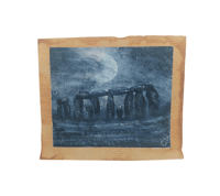 Stonehenge in moonlight 