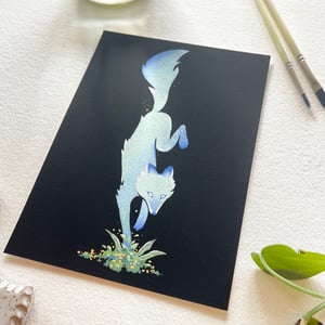 Image of Fox God, fine art print