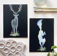 Image 4 of Fox God, fine art print