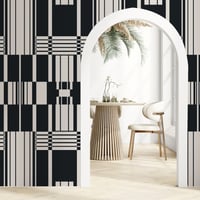 Image 5 of Opulent Grid  Art Deco  Wallpaper