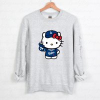 Image 1 of Hello Kitty Dodgers Sweatshirt
