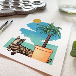 Image of Cats + Plants III: Mass Cane, individual or set