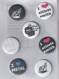 Image 2 of ELLIOTT SMITH BADGES