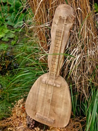 Image 1 of Wooden props rustic guitar