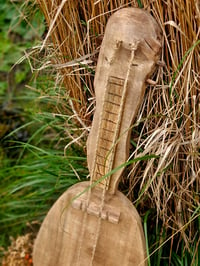 Image 2 of Wooden props rustic guitar