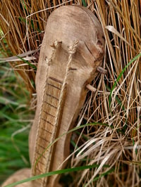 Image 3 of Wooden props rustic guitar