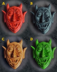 Image 4 of Devil's Head Resin Figures - Series #1