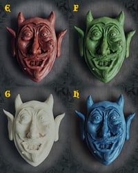 Image 5 of Devil's Head Resin Figures - Series #1