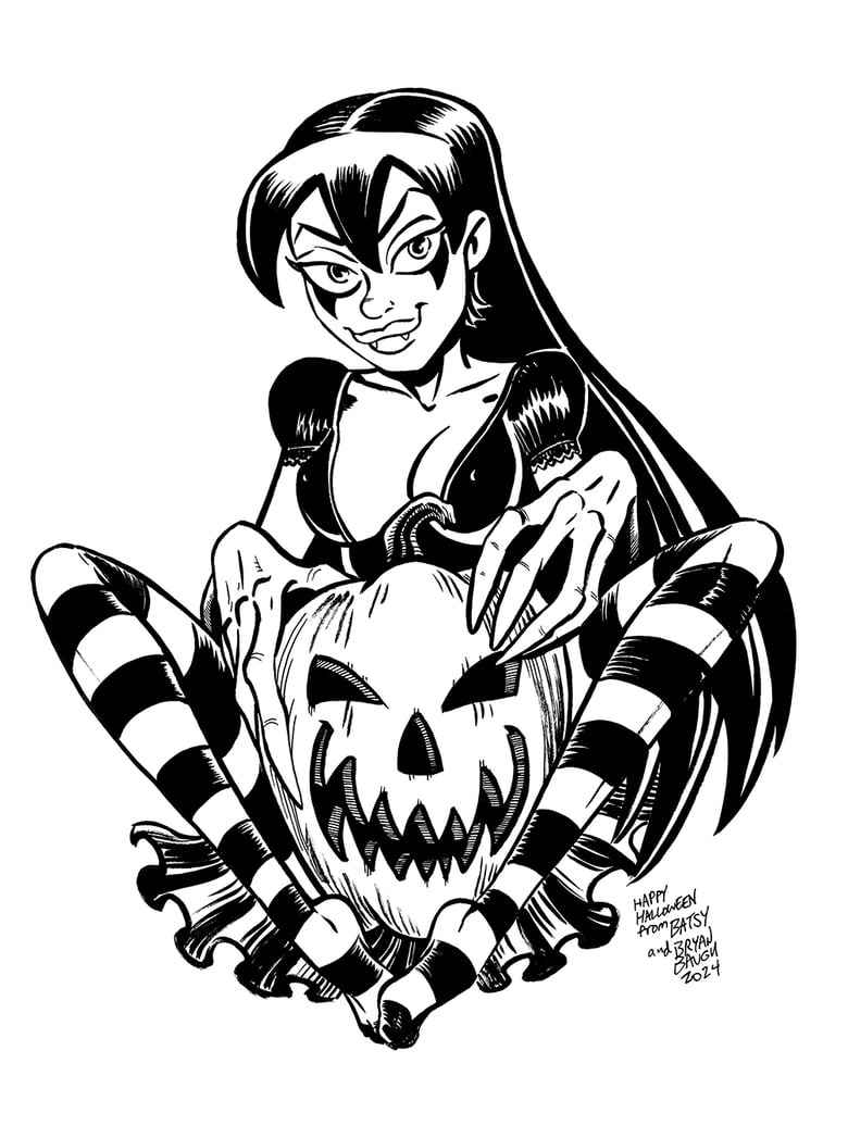 Image of 2024 Halloween Batsy Original Art