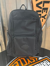 Image 1 of HD Crinkle Nylon Backpack in Black