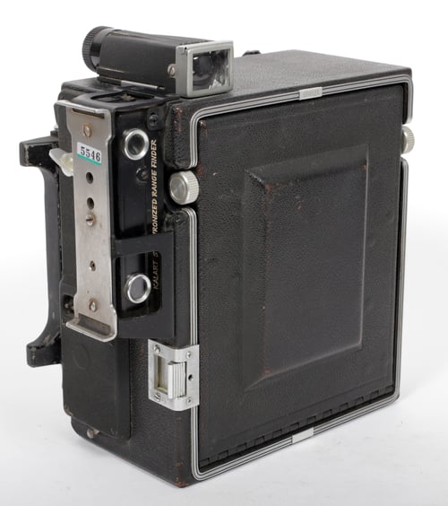 Image of Graflex Speed Graphic 4X5 Camera + Aero Ektar 178mm F2.5 + holders + film