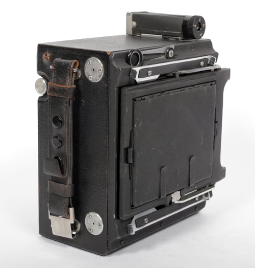 Image of Graflex Speed Graphic 4X5 Camera + Aero Ektar 178mm F2.5 + holders + film