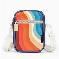 Image 1 of Crossbody Mini Brick Bag in Groovy