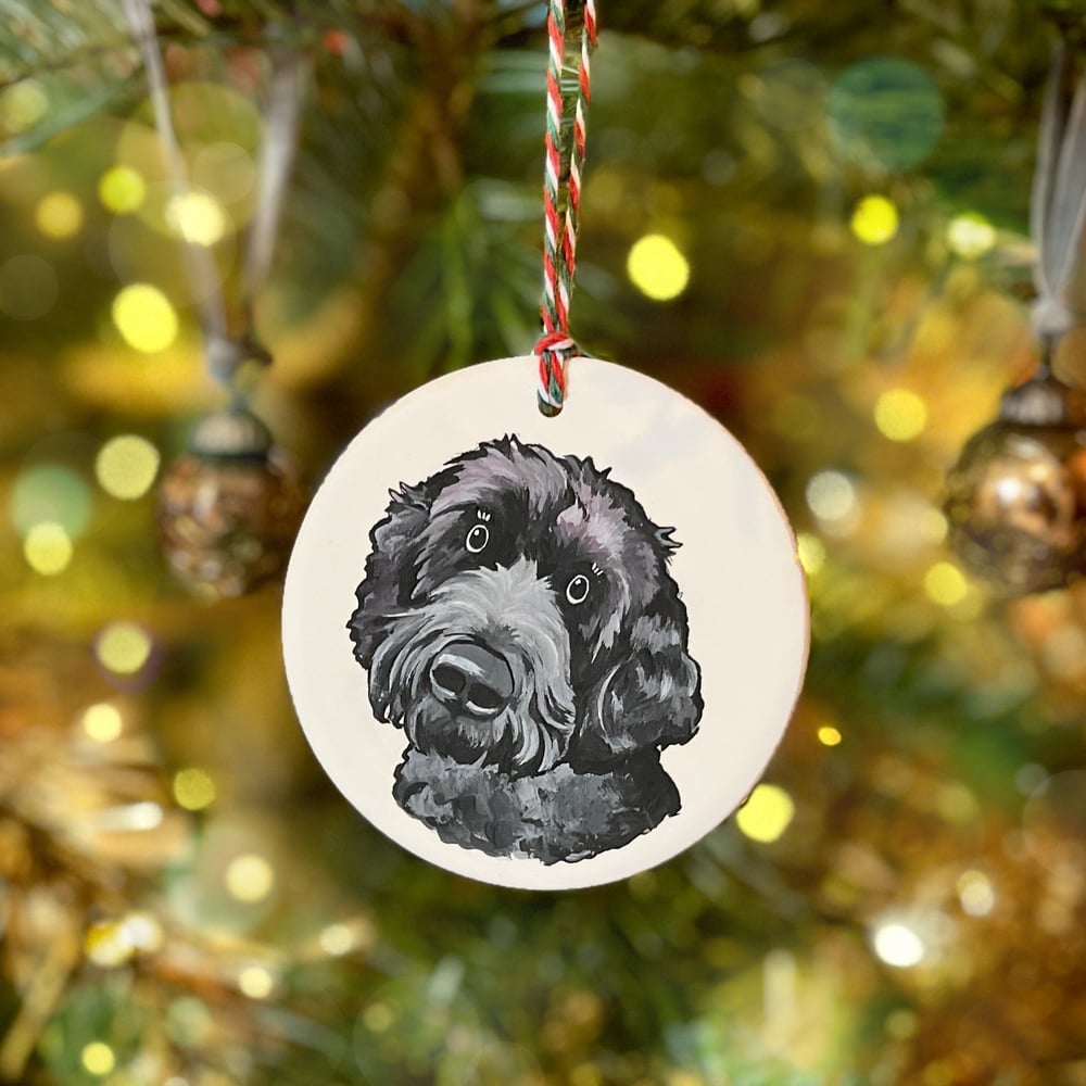 Image of custom christmas bauble