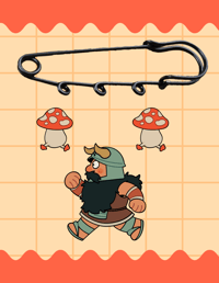 Image 4 of Dungeon Meshi Safety Pin Charms (PREORDER)
