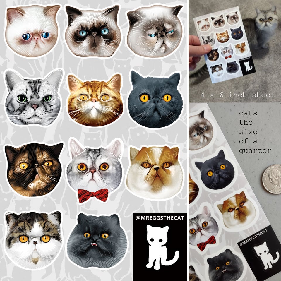 Image of EggsBFF Sticker Sheet 