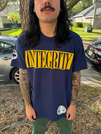 Image 1 of INTEGRITY "WASP" T-shirt on Navy READY TO SHIP