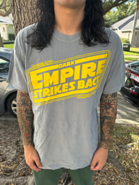 Image 1 of Dark Empire Strikes Back T shirt Grey