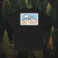 Mountain Badge Short Sleeve - Black