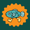 Mr Fish Enamel Pin (PREORDER)