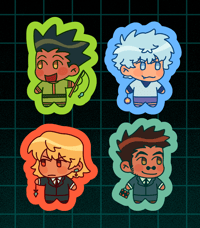 HxH Gummy Charms and Sticker Sheet(PREORDER)