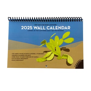 Image of 2025 Wall Calendar - PRE-SALE