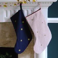 Image 2 of Holly Check Stocking