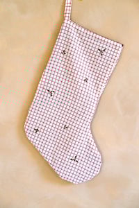Image 3 of Holly Check Stocking