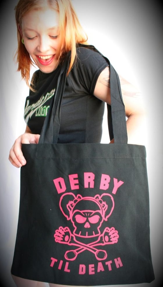 Image of Derby Til Death - Tote Bag