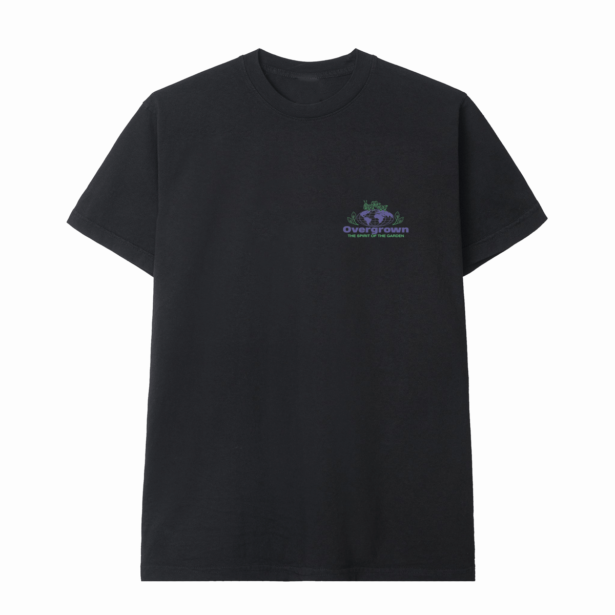 The Garden' Tee in Black | Overgrown.Co