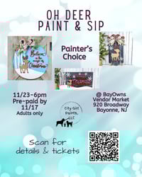 Image 4 of Oh Deer Christmas Paint Night