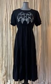 OOAK - S/M - WOLF SKULL LONG DRESS