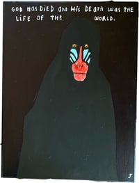 PORTAIT OF A MANDRILL
