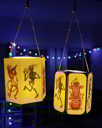 Image 2 of The Devil's Band D.I.Y. Paper Lamp Kit