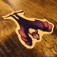 Image 4 of Spectacled Flying Fox - Stickers