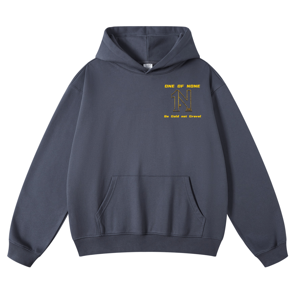 BE GOLD NOT GRAVEL HOODIE 2nd Class In1ofNoneWeTrust