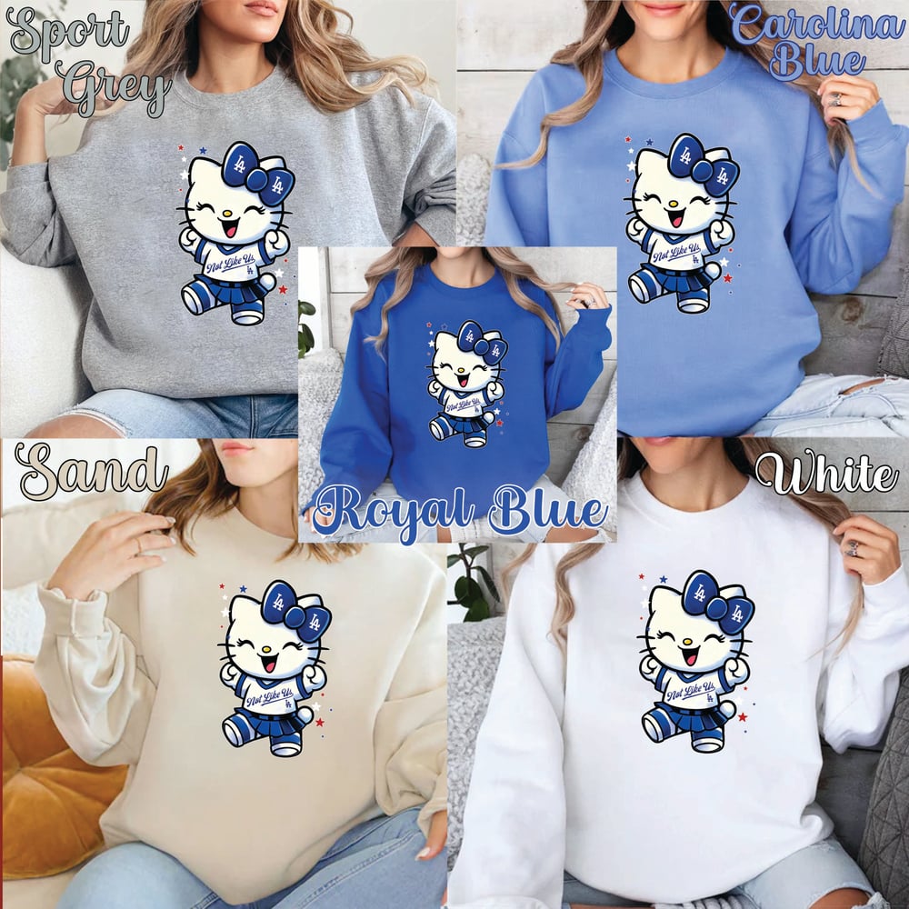 Image of Kitty Cheering Crewneck Sweater