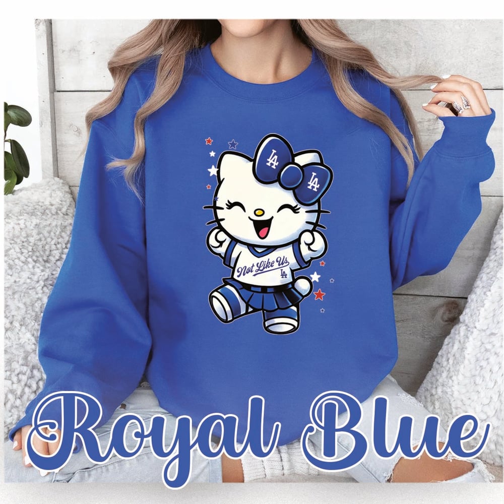 Image of Kitty Cheering Crewneck Sweater