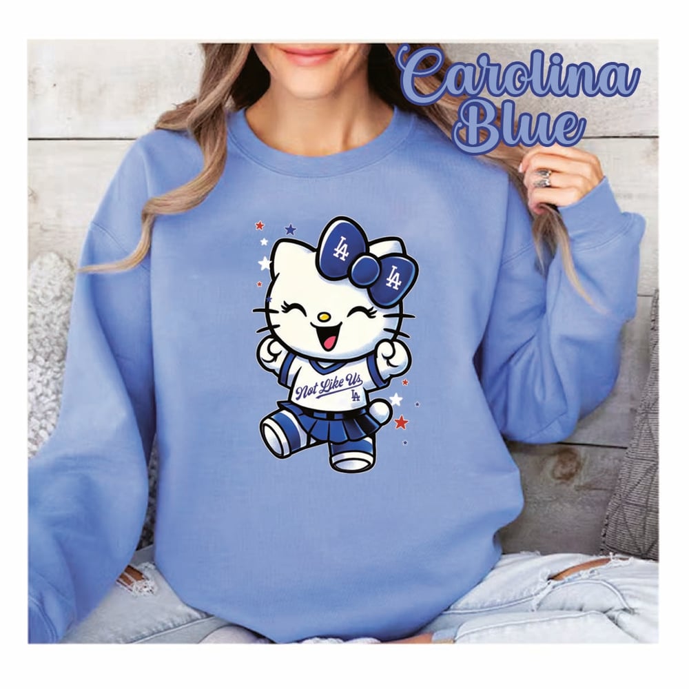 Image of Kitty Cheering Crewneck Sweater