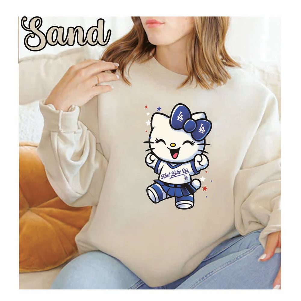 Image of Kitty Cheering Crewneck Sweater